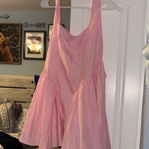 Pink Sleeveless Dress